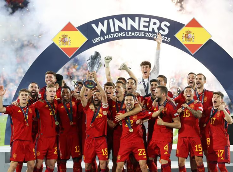 Spanje is winnaar van de Nations League 2022/2023
